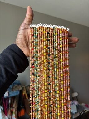 Multicolor Waist Beads - Women Jewelry